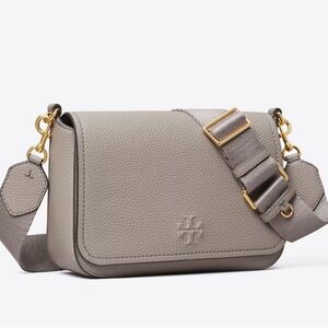 Tory Burch Taupe Crossbody Bag
